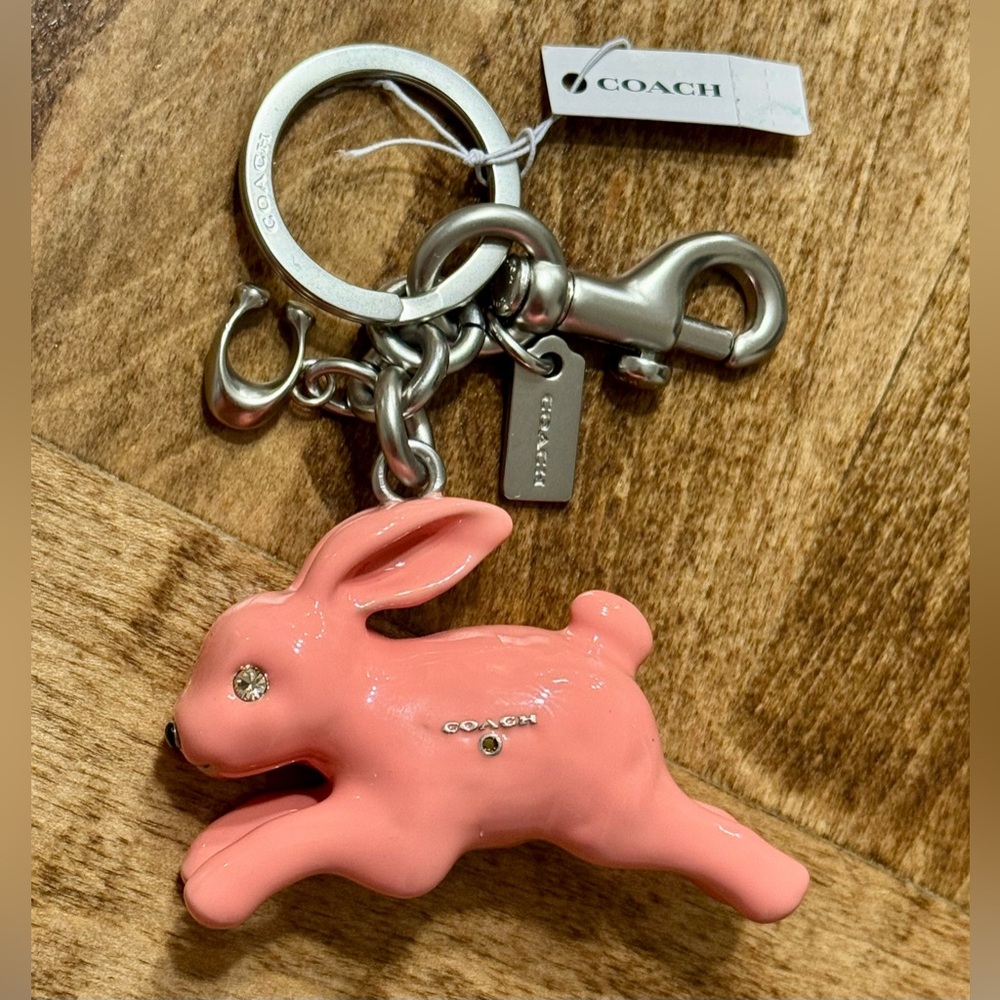 Coach Bunny Bag Charm